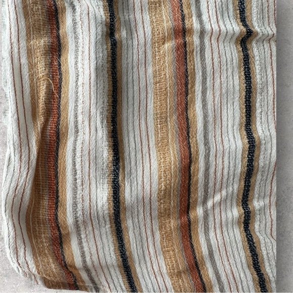 Kut from the Kloth wrap-front sleeveless striped multicolor blouse Medium - Picture 7 of 11